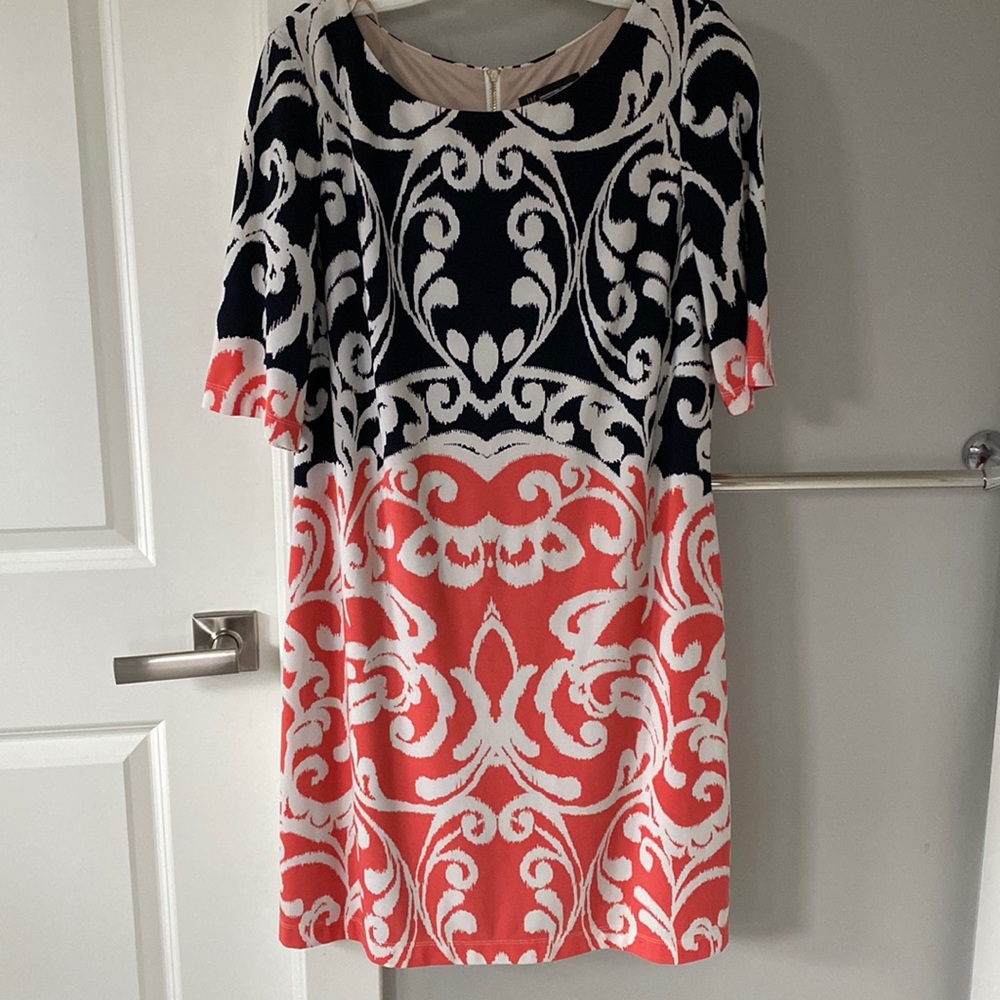 Cute INC dress with exposed back zipper